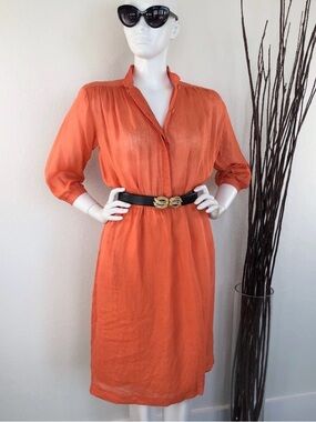 Giorgio Armani | 80s Vintage Linen
Day Dress